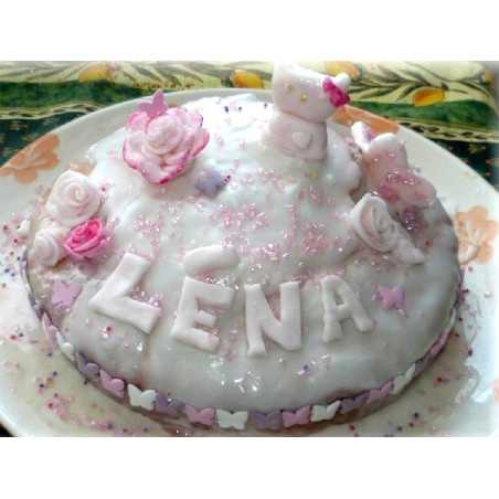 IDEES CREATIVES : Tuto - Réaliser un gâteau chat, papillons et fleurs