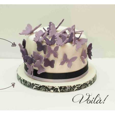 IDEES CREATIVES : Tuto - Réaliser un gâteau à l'envol des papillons