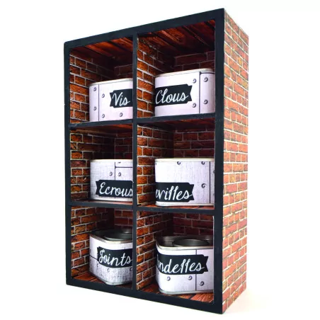 IDEES CREATIVES : Tuto : Réaliser une boite de bricolage par Toga