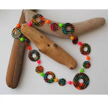 IDEES CREATIVES : Tuto : Réaliser un collier d'été en pâte polymère