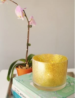 IDEES CREATIVES : Tuto : Réaliser un photophore pailleté, par Madiwi