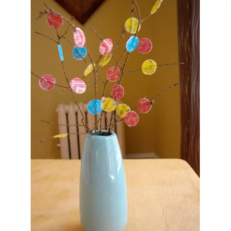 IDEES CREATIVES : Tuto : Réaliser un centre de table coloré, par Madiwi