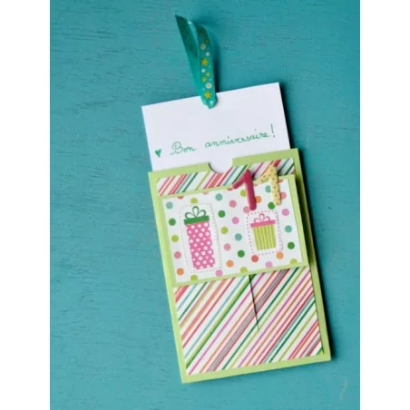 IDEES CREATIVES : Tuto : Réaliser une carte à tirette, par Maman à tout faire