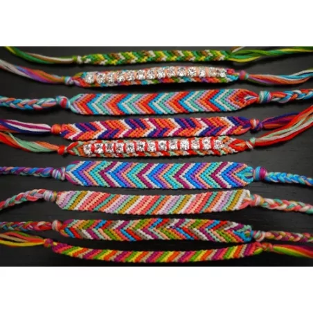 IDEES CREATIVES : Tuto : Réalisez un bracelet brésilien, par Madiwi