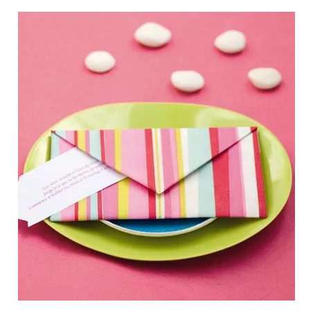 IDEES CREATIVES : Tuto : Réalisez un pliage enveloppe, par Madiwi