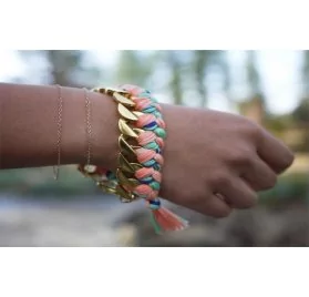 IDEES CREATIVES : Tuto : Réaliser un bracelet tressé, par Madiwi