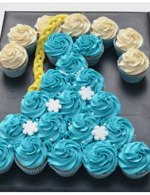 IDEES CREATIVES : Tuto : Réaliser une robe de princesse en cupcakes, par Annabelle