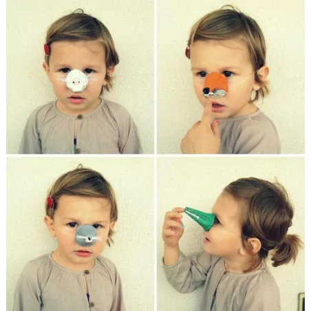 IDEES CREATIVES : Tuto : Réaliser des masques recup' pour les petits, par Madiwi