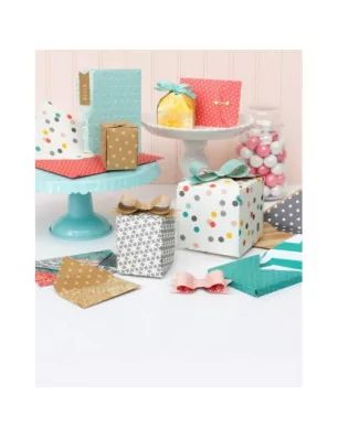 TABLETTES DE RAINURAGE : 1 2 3 Punch Board 'We R Memory Keepers' Créer vos propres enveloppes, boîtes et noeuds