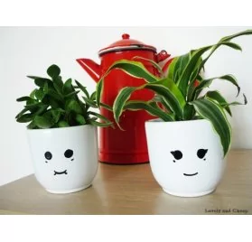 IDEES CREATIVES : Tuto : Réaliser des petits pots à visages, par Lovely and cheap