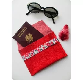 IDEES CREATIVES : Tuto : Réaliser une pochette pour passeport, par Tadaam