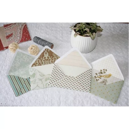 IDEES CREATIVES : Tuto : Réaliser des enveloppes, par Violette Factory