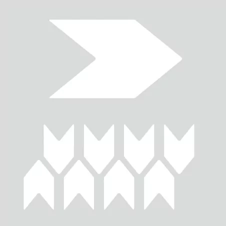 AFFAIRES : Pochoir statique 10x10 'Graine Créative' Symbole