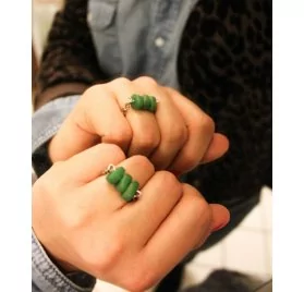 IDEES CREATIVES : Tuto : Réaliser une bague en pâte polymère, par Simone Simone