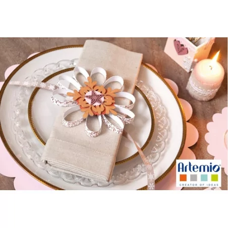 IDEES CREATIVES : Tuto : Réaliser des décorations de serviettes, par Artemio