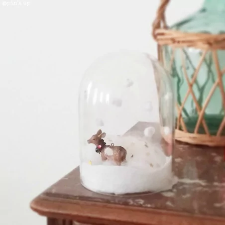 IDEES CREATIVES : Tuto : Réaliser une cloche hivernale, par Pin'k'up