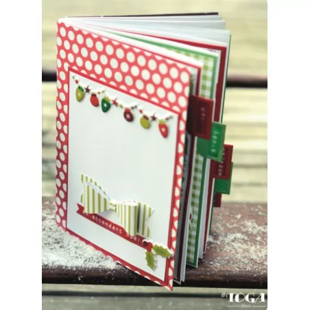 IDEES CREATIVES : Tuto : Réaliser un carnet pour organiser son Noël, par Toga