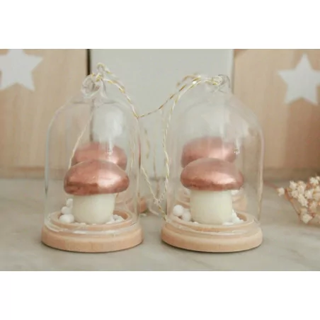 IDEES CREATIVES : Tuto : Réaliser des décorations champignons pour sapin de Noël, par Noumea
