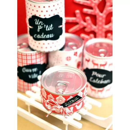 IDEES CREATIVES : Tuto : Réaliser des canettes surprises de Noël, par Toga