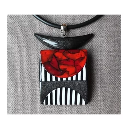 IDEES CREATIVES : Tuto : Réalisez un pendentif moderne, par Cernit