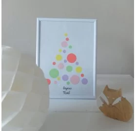IDEES CREATIVES : Tuto : Réaliser un sapin coloré, par Potiron et Coriandre