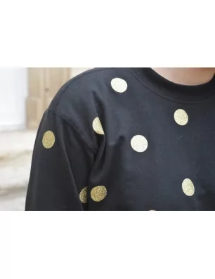 IDEES CREATIVES : Tuto : Réaliser un sweat à pois, par The Camelia