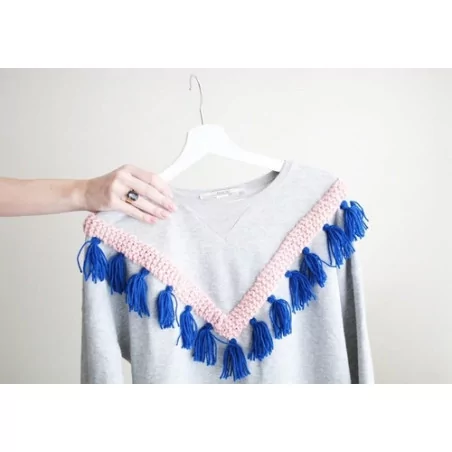 IDEES CREATIVES : Vidéo - Customiser un sweat, par Gwladys