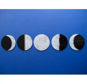 IDEES CREATIVES : Tuto : Réaliser des sous-verres lunaires, par A Cardboard Dream