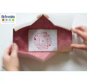IDEES CREATIVES : Tuto : Réaliser une carte de Saint Valentin, par Artemio