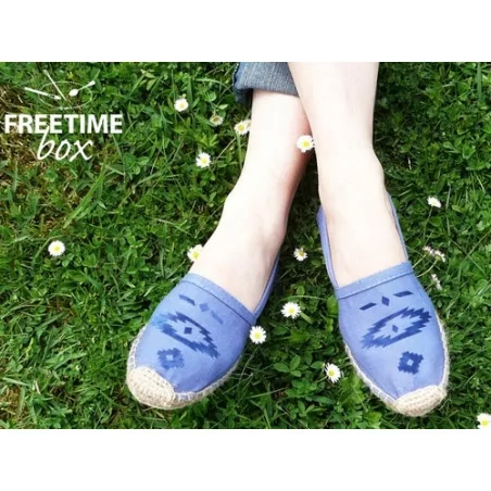 IDEES CREATIVES : Tuto : Customiser des espadrilles, par Lissou