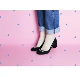 IDEES CREATIVES : Tuto : Réaliser des escarpins à oeillets, par Gwladys