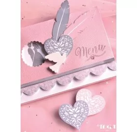 IDEES CREATIVES : Tuto : Réaliser un menu de mariage, par Toga