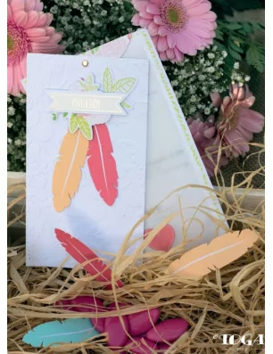 IDEES CREATIVES : Tuto : Réaliser une carte d'invitation, par Toga