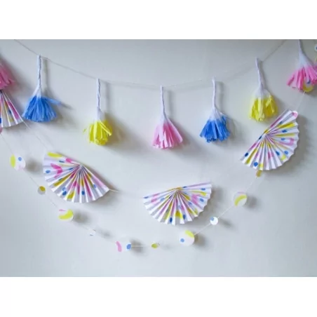 IDEES CREATIVES : Tuto : Réaliser des guirlandes en papier, par A Cardboard Dream