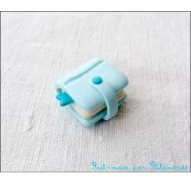 IDEES CREATIVES : Tuto : Réaliser un agenda en pâte polymère, par Ptitamande