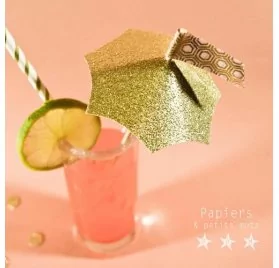 IDEES CREATIVES : Tuto : Réaliser des ombrelles à cocktails, par Laure