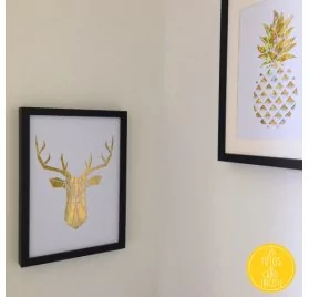 IDEES CREATIVES : Tuto : Réaliser un cerf kirigami, par Caro