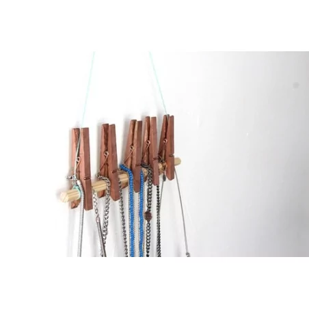 IDEES CREATIVES : Tuto : Réaliser un rangement pour colliers, par Ju