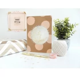 IDEES CREATIVES : Tuto : Réaliser un carnet à sequins, par Mon Carnet Deco