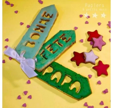 IDEES CREATIVES : Tuto : Réaliser des sablés pour la fête des pères, par Laure