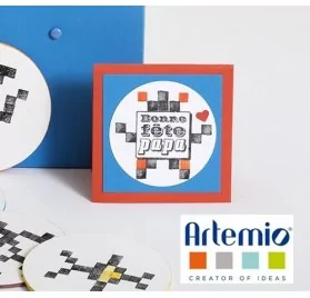 IDEES CREATIVES : Tuto : Réaliser une mini carte pour la fête des pères, par Artemio