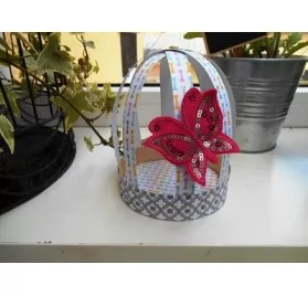 IDEES CREATIVES : Tuto : Réaliser une cage en papier scrap', par Ma Lae