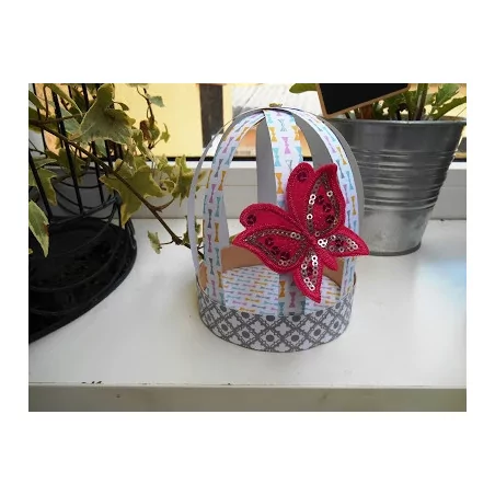 IDEES CREATIVES : Tuto : Réaliser une cage en papier scrap', par Ma Lae