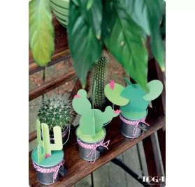 IDEES CREATIVES : Tuto : Réaliser des cactus en papier, par Toga