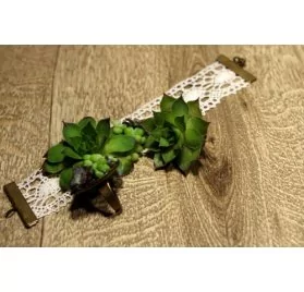IDEES CREATIVES : Vidéo : Réaliser des bijoux avec des succulentes, par Laure