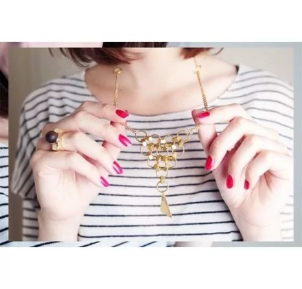 IDEES CREATIVES : Tuto : Réaliser un collier à boulons, par Gwladys IDEES CREATIVES : Tuto : Réaliser un collier à boulons, par Gwladys