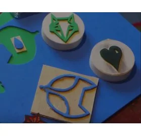 IDEES CREATIVES : Vidéo - Réaliser ses propres tampons, par Vanda