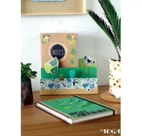 IDEES CREATIVES : Tuto : Réaliser un rangement pour bureau exotique, par Toga