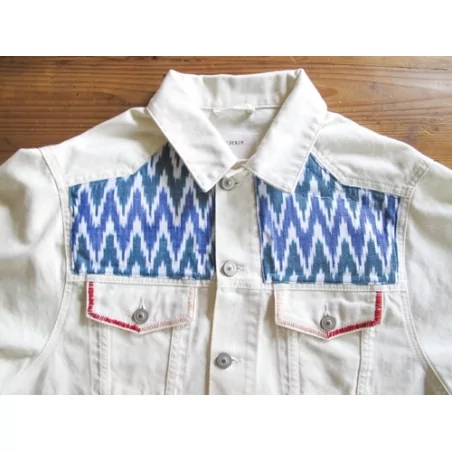 IDEES CREATIVES : Tuto : Customiser une veste en jean, par A Cardboard Dream