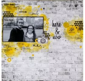 IDEES CREATIVES : Vidéo - Réaliser une page avec fond d'encre dilué, par Miaoups